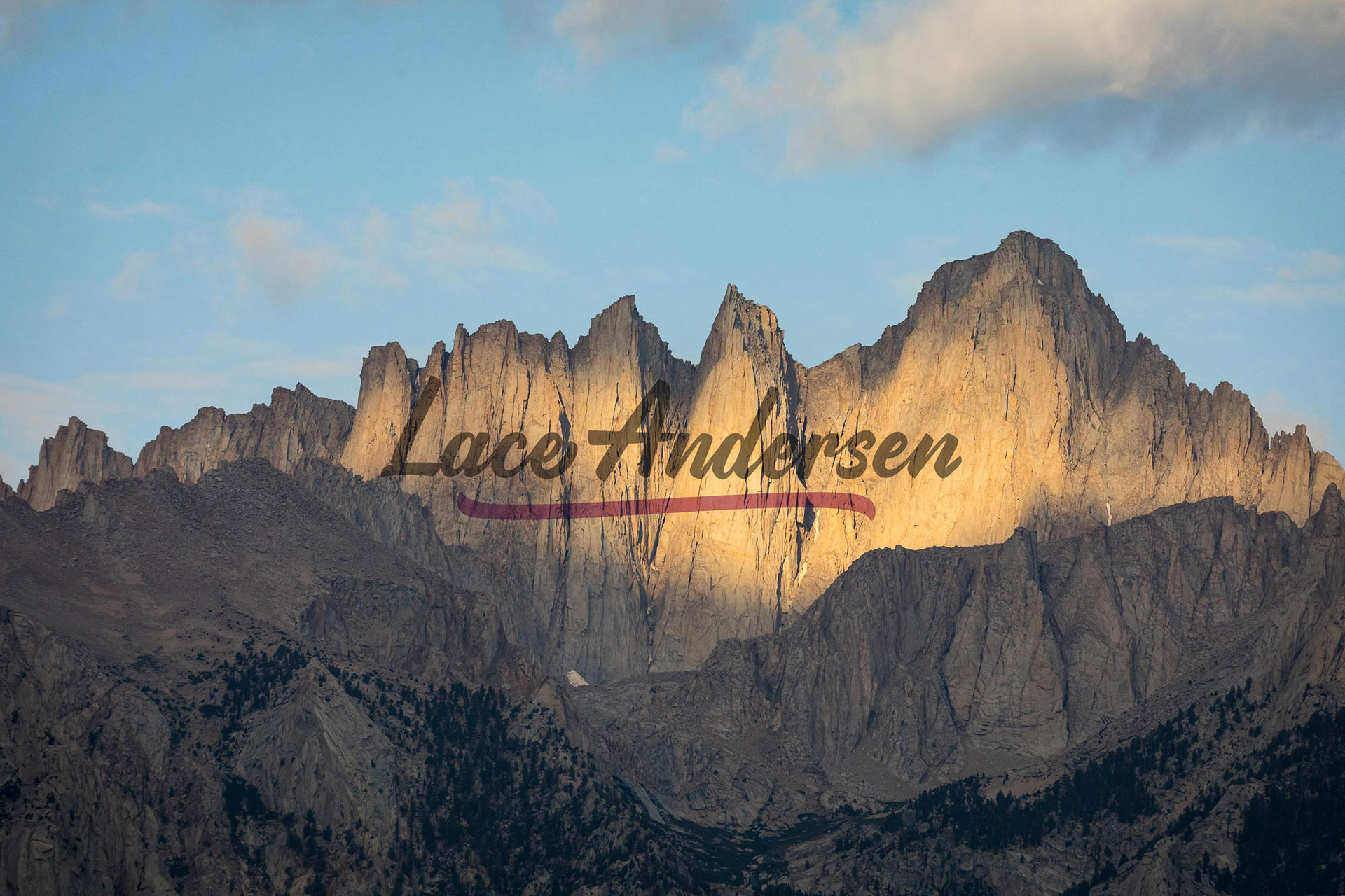 Product photography with watermark